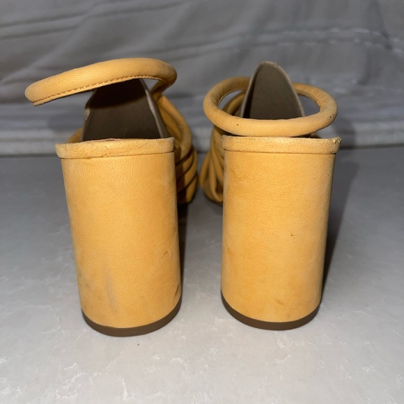 Free People Colette Cinched Sandals Block Heel - Picture 7 of 11